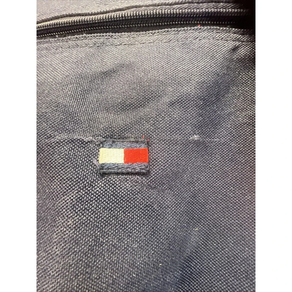 Tommy Hilfiger Tri-Color Cotton Canvas Duffle Bag